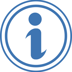 An information icon
